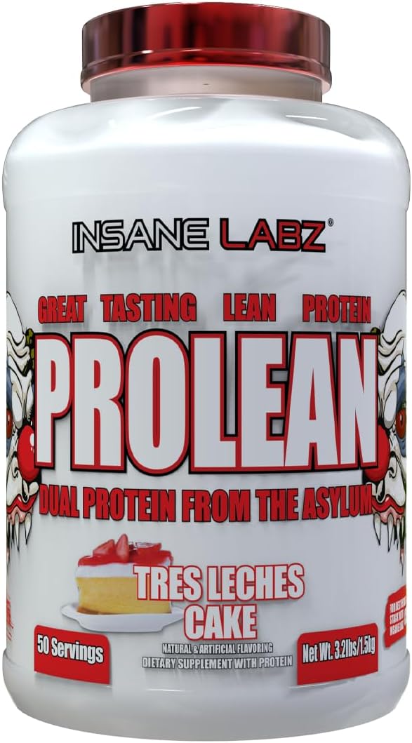 Insane Labz ProLean Protein Powder | Tres Leches Cake | 50 Servings