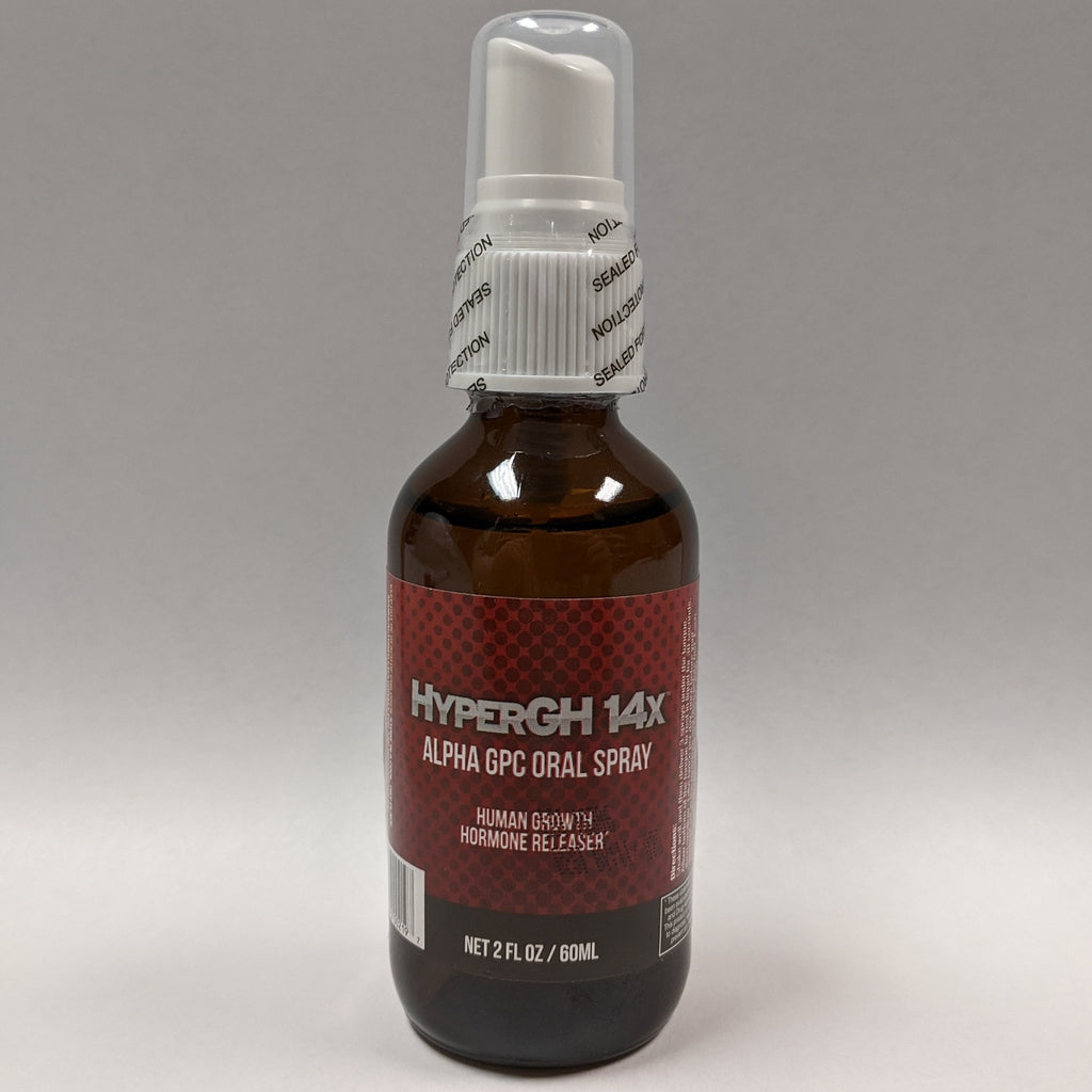 HyperGH 14x Alpha GPC Oral Spray | 1 Bottle | 2 fl oz (60 mL)