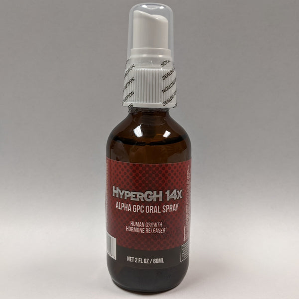 HyperGH 14x Alpha GPC Oral Spray | 1 Bottle | 2 fl oz (60 mL)