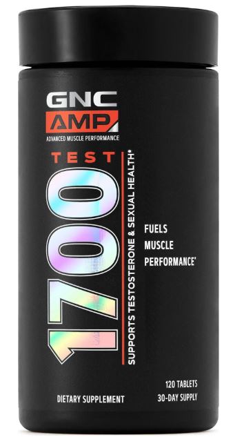 GNC AMP Test 1700 | Fuels Muscle Performance and Enhances Energy | 120 Tablets