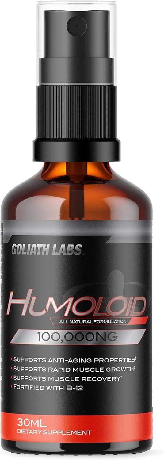 Goliath Labs Humoloid B-12 Liquid 30Ml Oral Spray, 30 Day Supply.