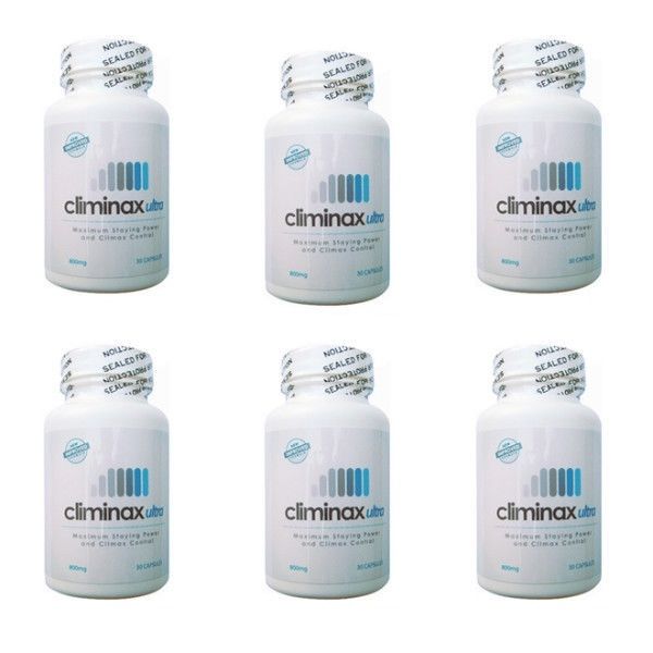 Climinax - Maximum Staying Power & Climax Control, 30 caps 6 Month Supply