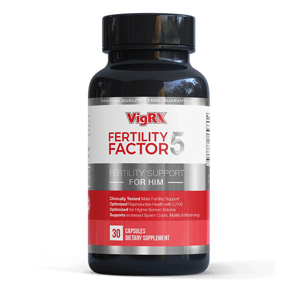 Fertility Factor 5 - VigRX Fertility Support Supplement For Him - 30 Capsules