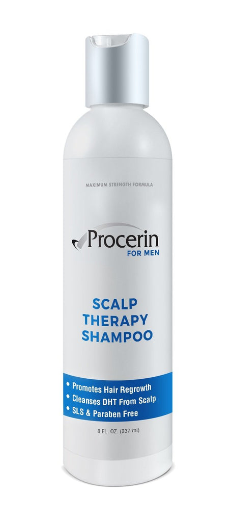 Procerin For Men Scalp Therapy Shampoo, 8 Ounces - Regrow Thinning Hair