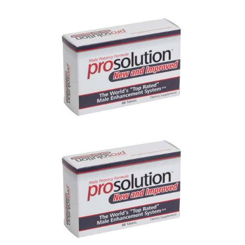 PROSOLUTION PILLS 2 Months Male Enhancement BIGGER HARDER Penis Enlargement