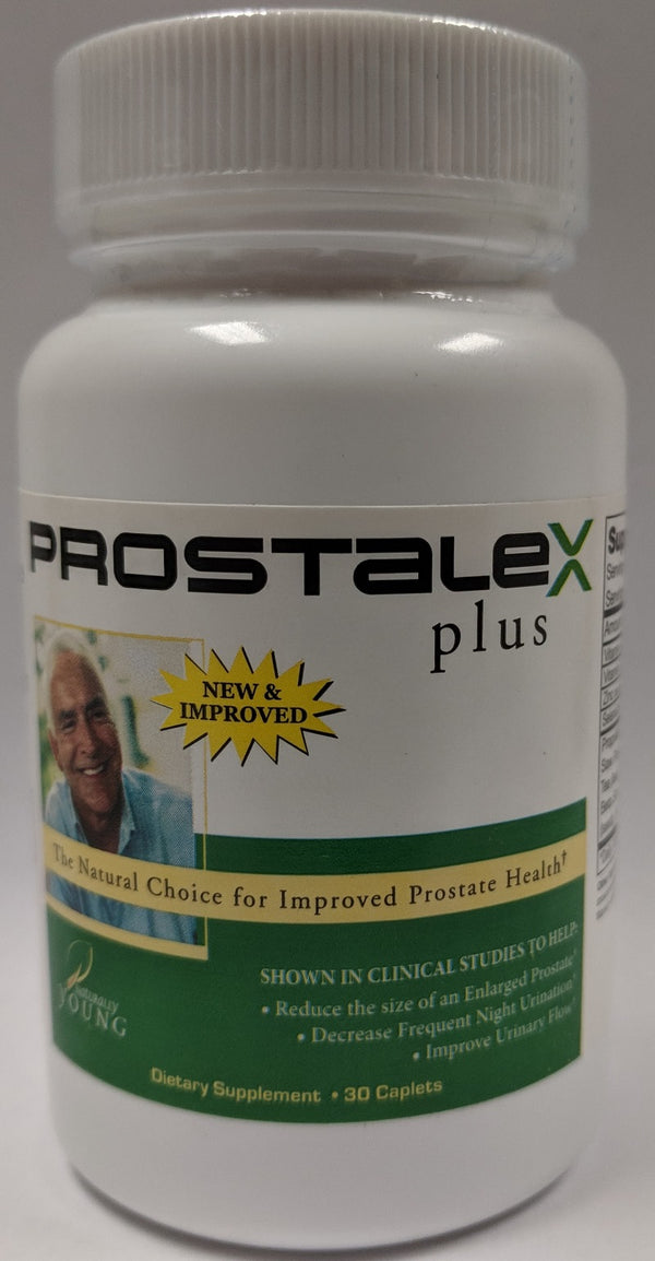 Prostalex Plus 30 Caplets Naturally Young Long Life Solutions Prostate Health