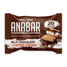 Anabar Campfire S'Mores 1 Protein Bar Final Boss Performance 21 Grams Smores